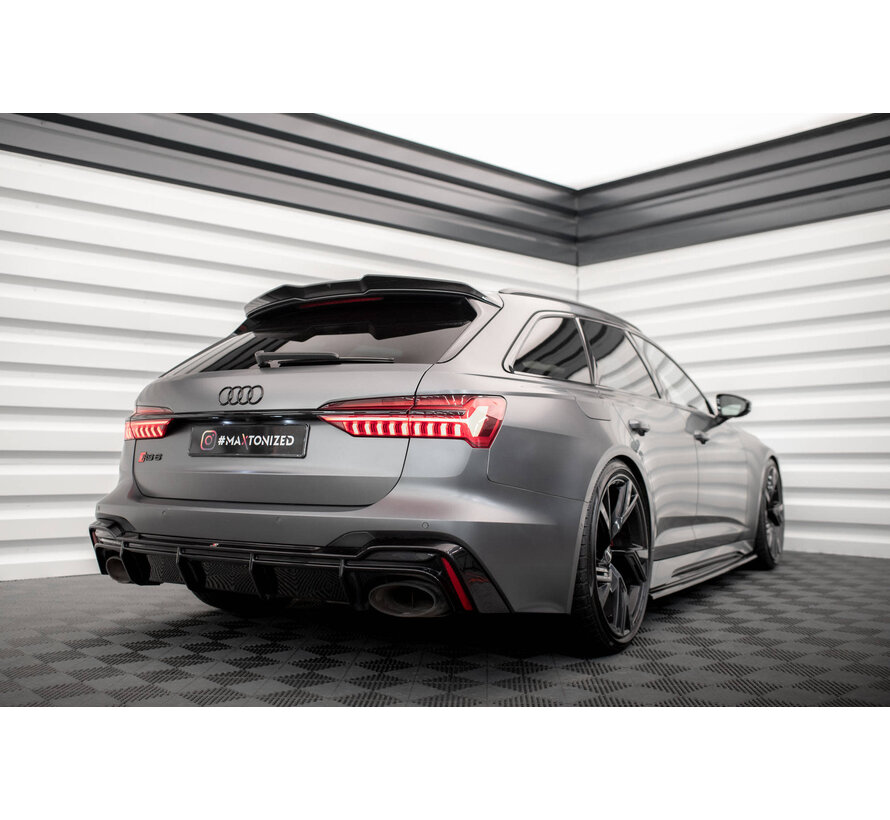 Maxton Design CARBON FIBER TAILGATE SPOILER AUDI RS6 C8