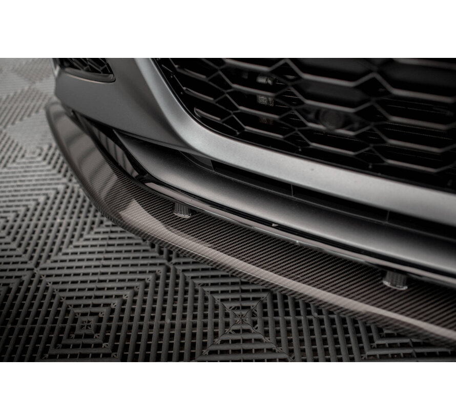 Maxton Design CARBON FIBER FRONT SPLITTER AUDI RS6 C8 / RS7 C8