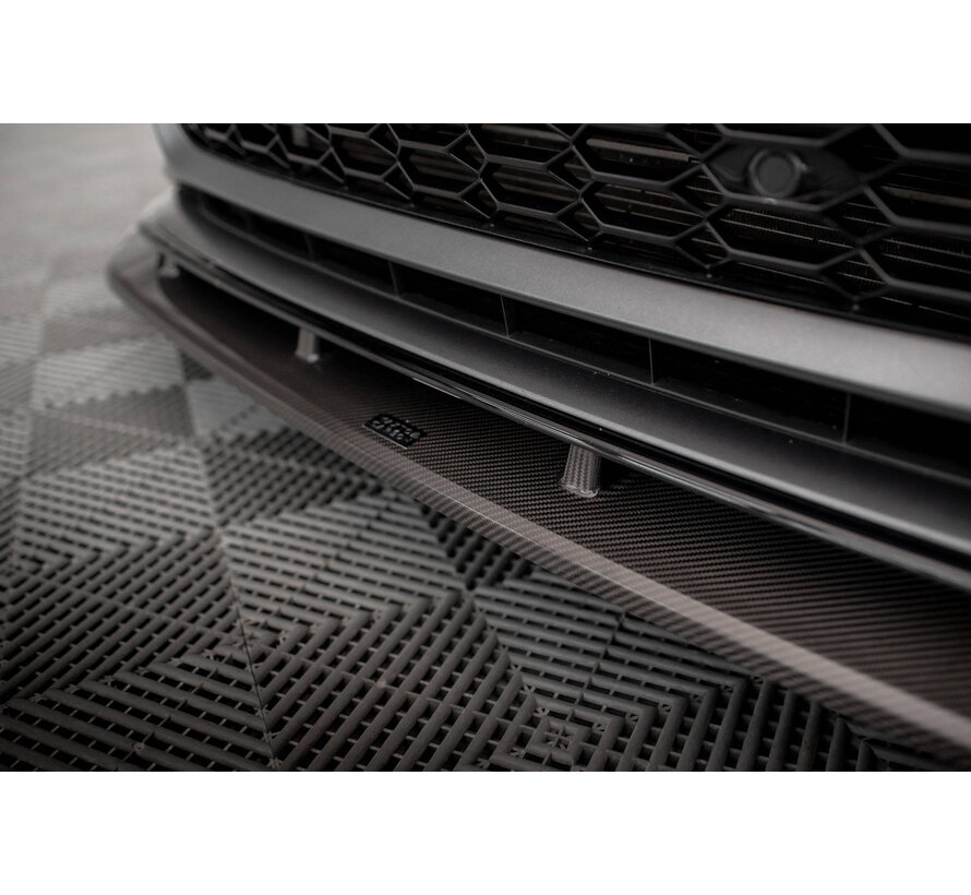Maxton Design CARBON FIBER FRONT SPLITTER AUDI RS6 C8 / RS7 C8
