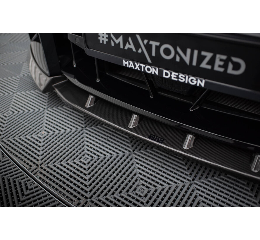 Maxton Design CARBON FIBER FRONT SPLITTER V.2 BMW M2 G87