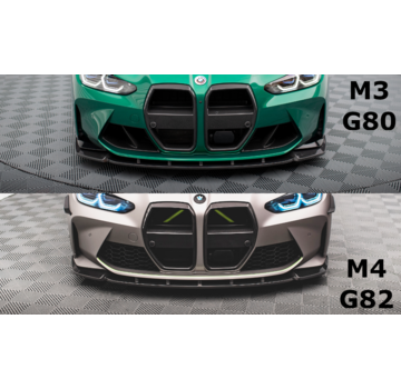 Maxton Design Maxton Design CARBON FIBER FRONT SPLITTER V.1 BMW M4 G82 / M3 G80