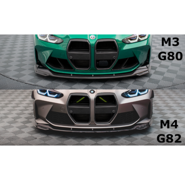 Maxton Design Maxton Design CARBON FIBER FRONT SPLITTER V.2 BMW M4 G82 / M3 G80