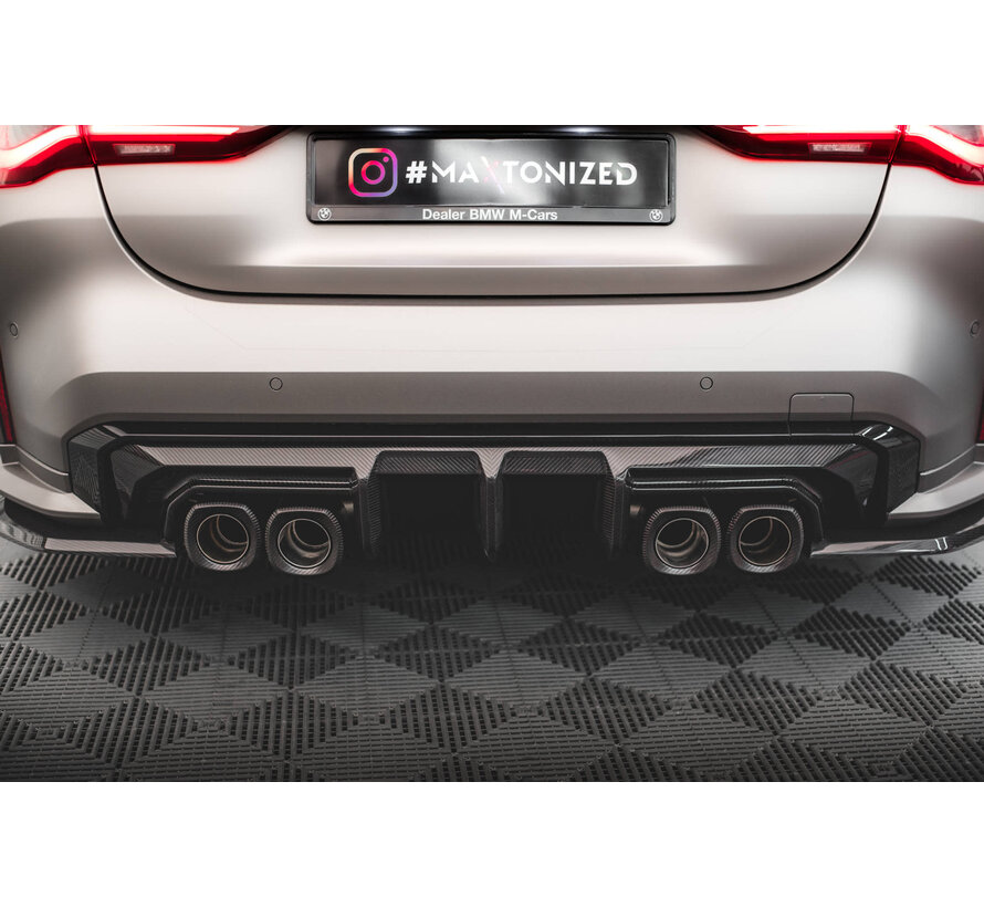 Maxton Design CARBON FIBER REAR DIFFUSER BMW M4 G82 / M3 G80