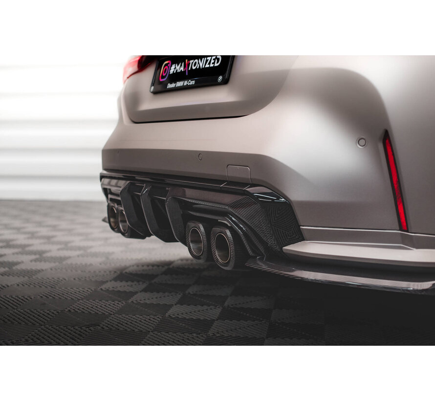 Maxton Design CARBON FIBER REAR DIFFUSER BMW M4 G82 / M3 G80