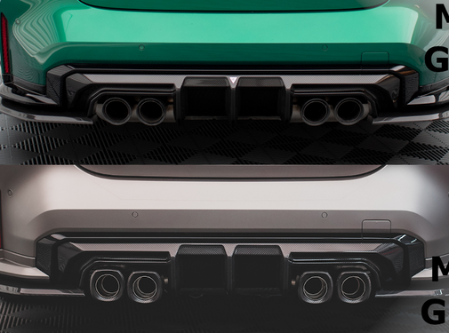 Maxton Design Maxton Design CARBON FIBER REAR DIFFUSER BMW M4 G82 / M3 G80