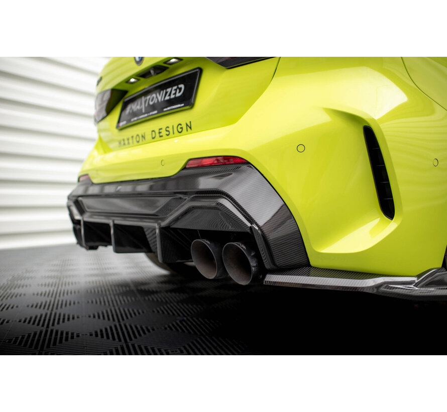 Maxton Design CARBON FIBER REAR DIFFUSER V.1 BMW 1 F40 M-PACK/ M135I