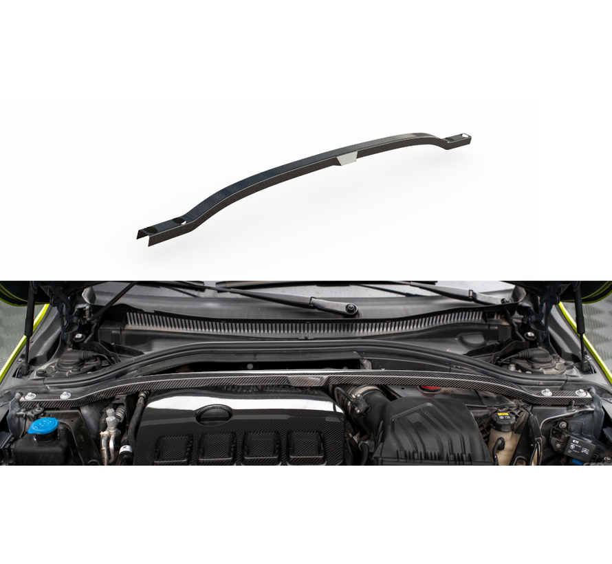 Maxton Design CARBON FIBER STRUT BAR COVER BMW 1 F40 M135I