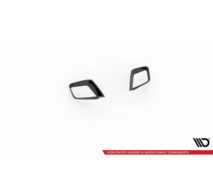 Maxton Design CARBON FIBER FRONT BUMPER SIDE VENTS BMW 1 F40 M-PACK/ M135I