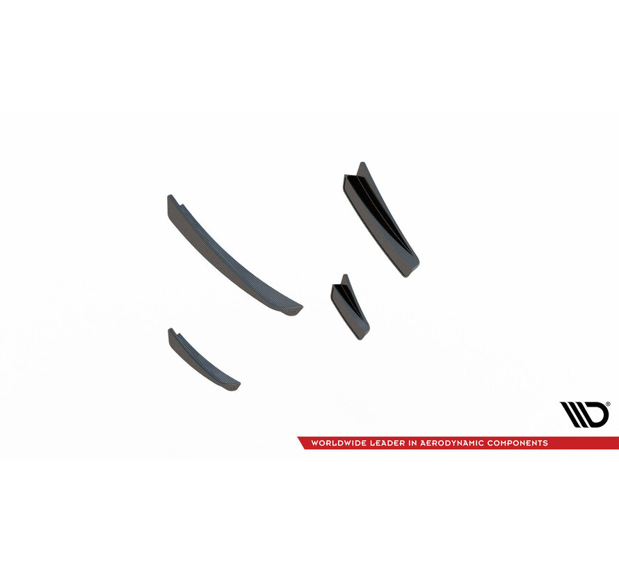 Maxton Design CARBON FIBER FRONT BUMPER WINGS (CANARDS) BMW 1 F40 M-PACK/ M135I