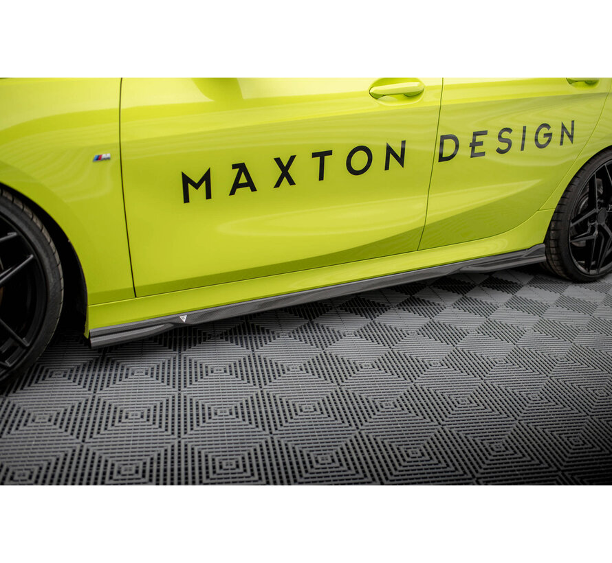 Maxton Design CARBON FIBER SIDE SKIRTS BMW 1 F40 M-PACK/ M135I