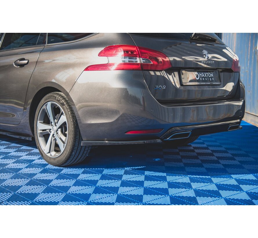 Rear Side Splitters Peugeot 308 SW Mk2 Facelift