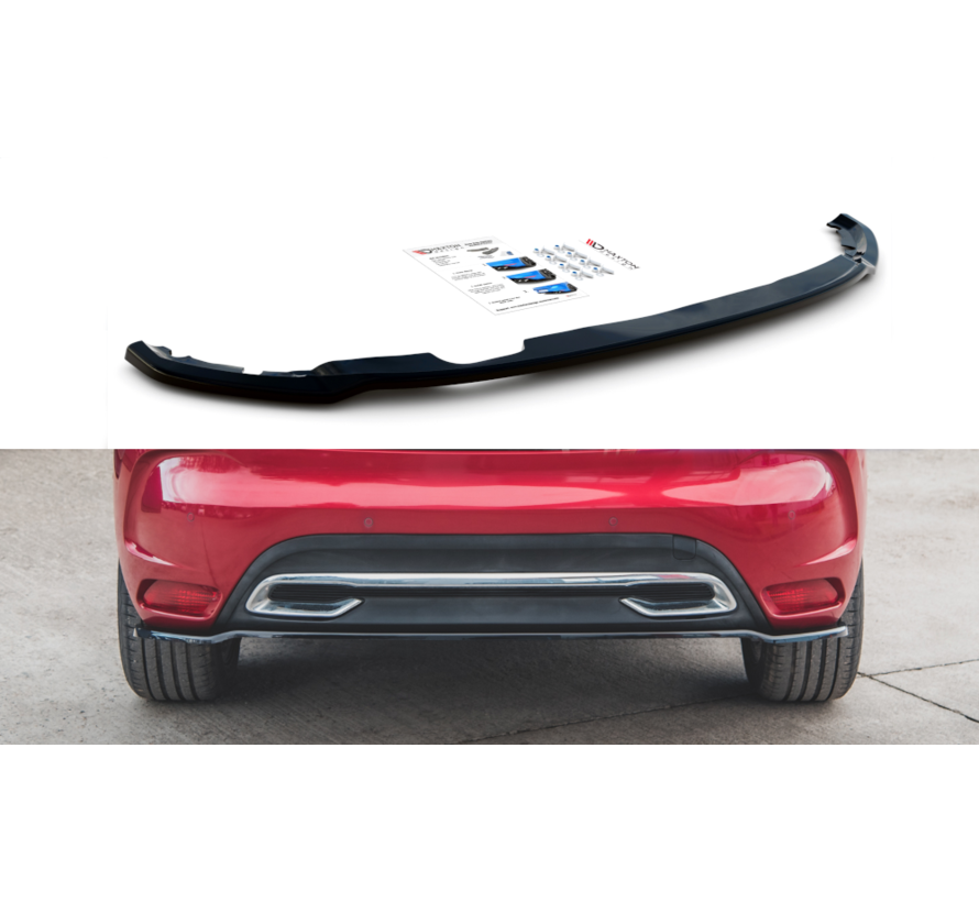 Maxton Design Central Rear Splitter Citroen DS4