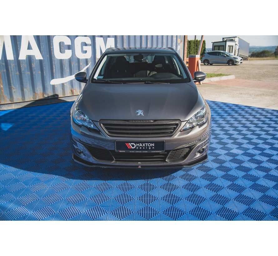 Maxton Design Front Splitter V.1 Peugeot 308 Mk2 Facelift