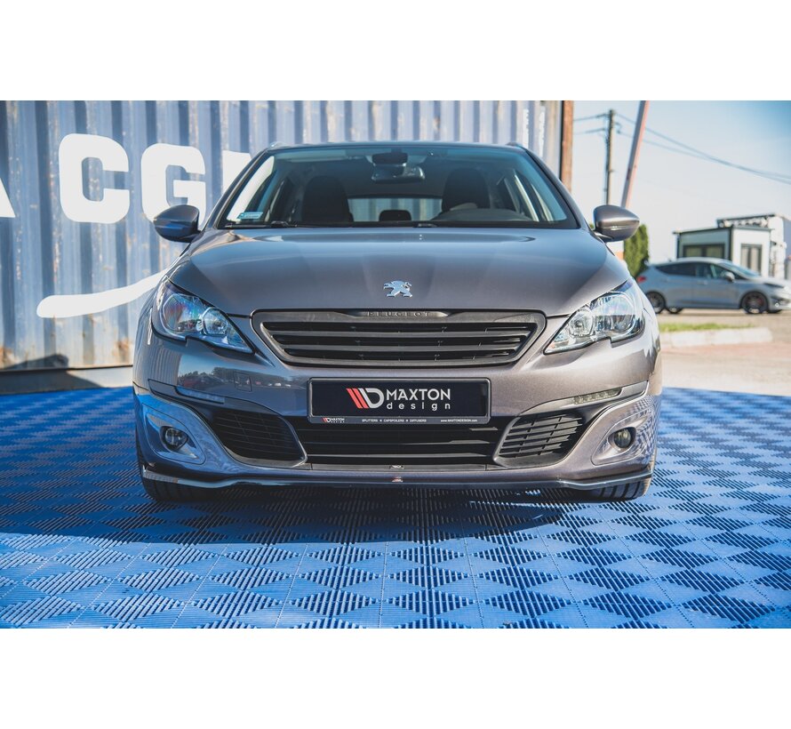 Maxton Design Front Splitter V.1 Peugeot 308 Mk2 Facelift