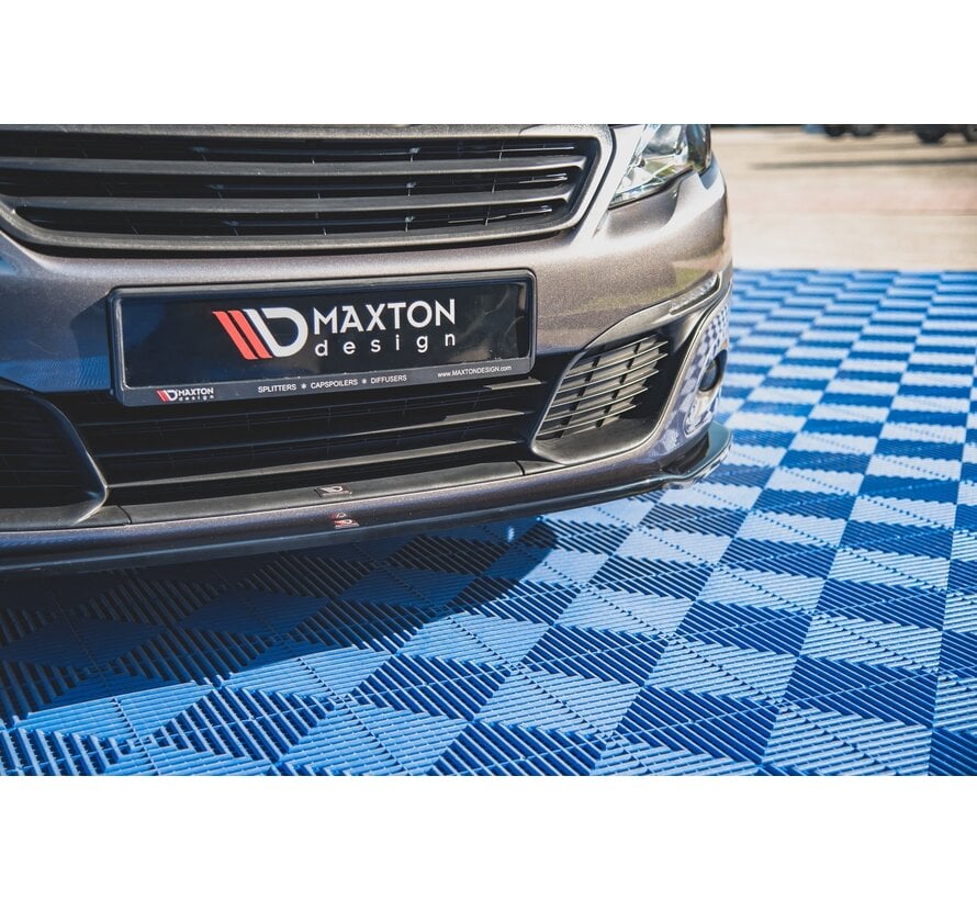 Maxton Design Front Splitter V.1 Peugeot 308 Mk2 Facelift