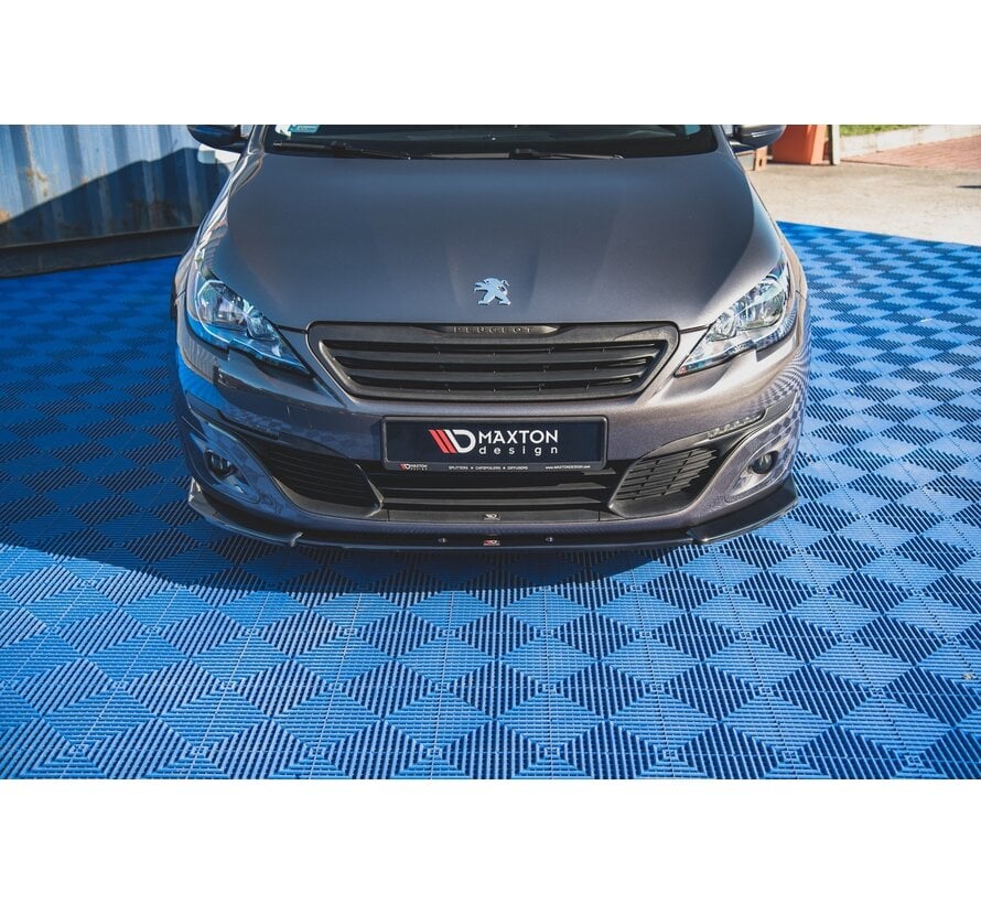 Maxton Design Front Splitter V.2 Peugeot 308 Mk2 Facelift