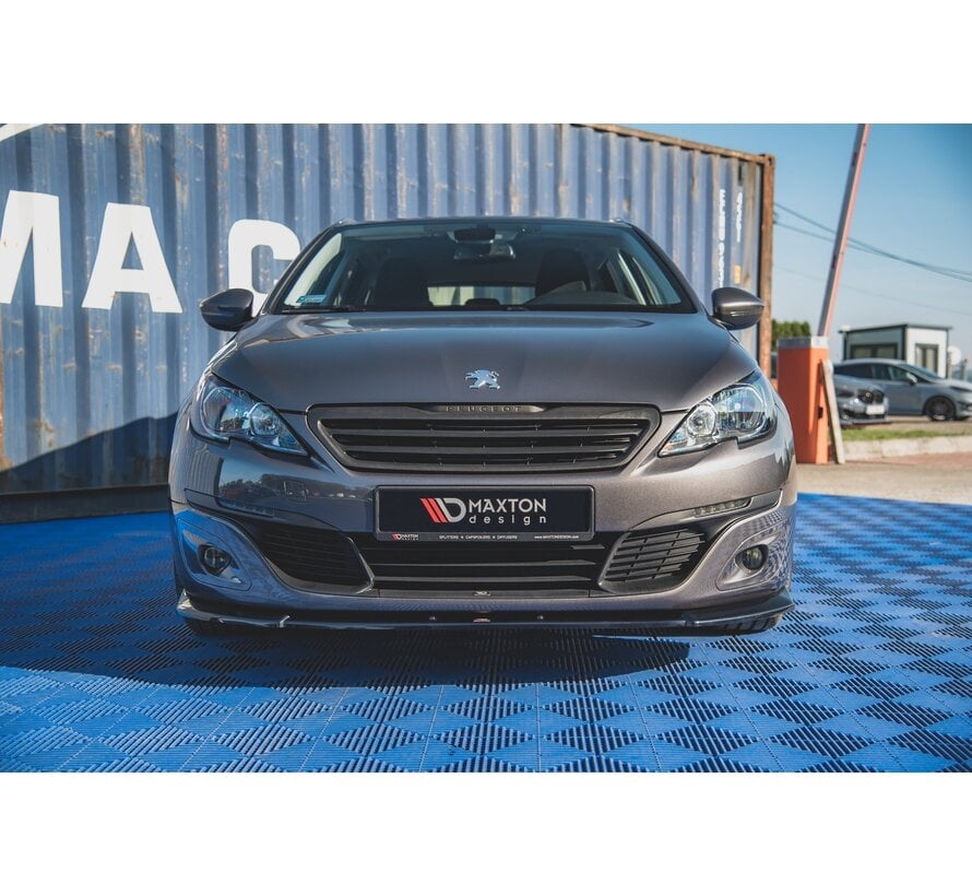 Maxton Design Front Splitter V.2 Peugeot 308 Mk2 Facelift