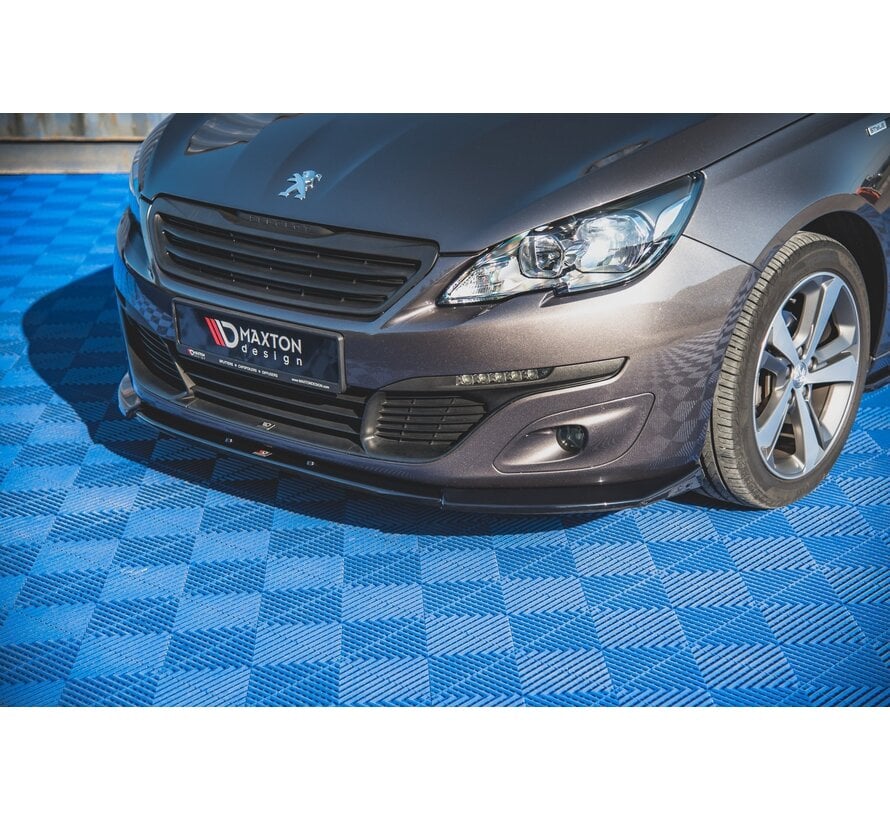 Maxton Design Front Splitter V.2 Peugeot 308 Mk2 Facelift