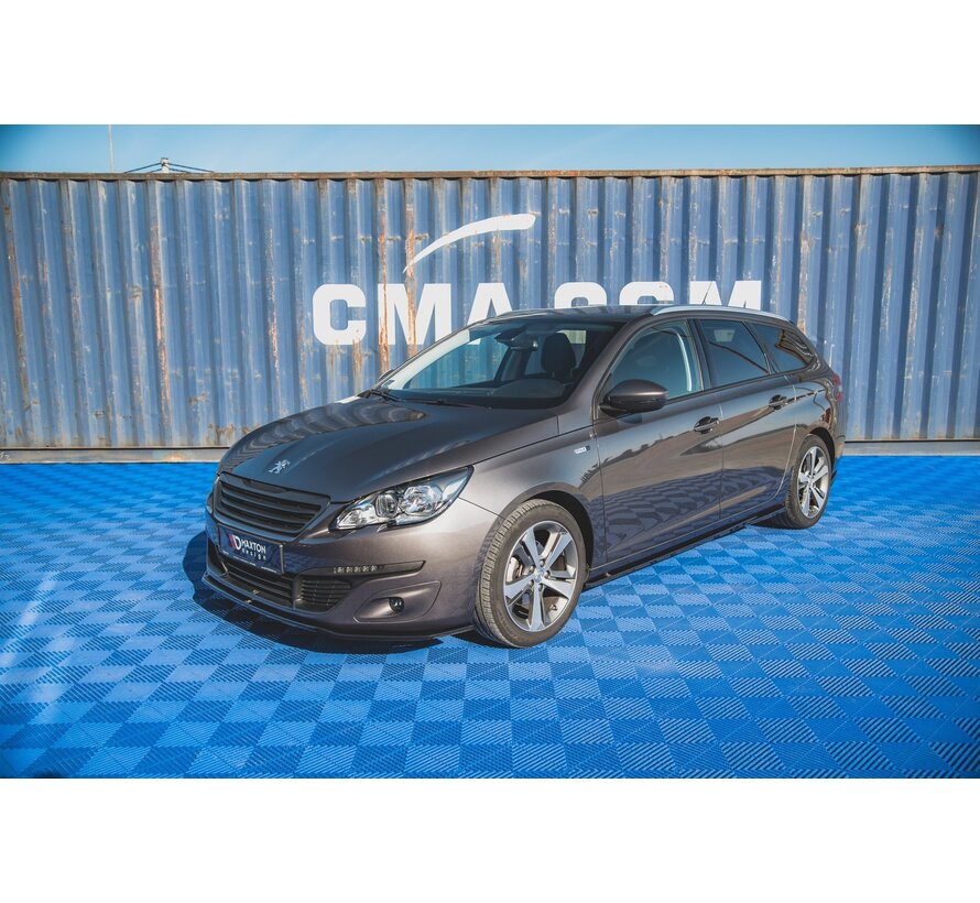 Maxton Design Side Skirts Diffusers Peugeot 308 SW Mk2 Facelift