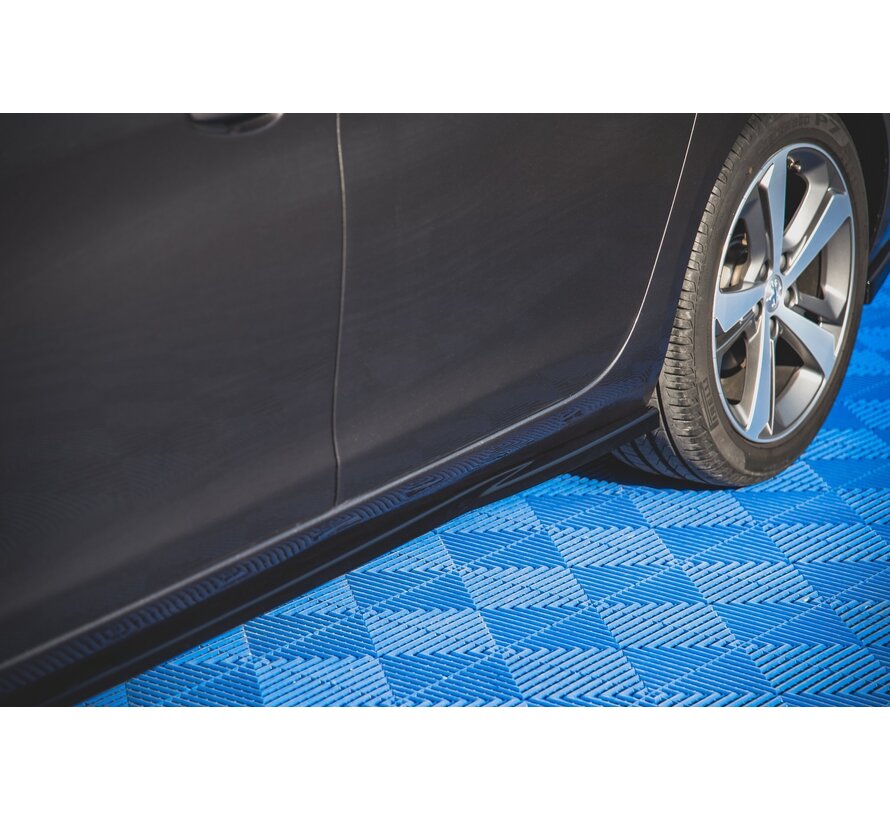 Maxton Design Side Skirts Diffusers Peugeot 308 SW Mk2 Facelift