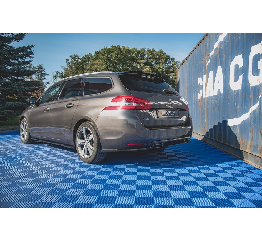 Maxton Design Spoiler Cap Peugeot 308 SW Mk2 Facelift