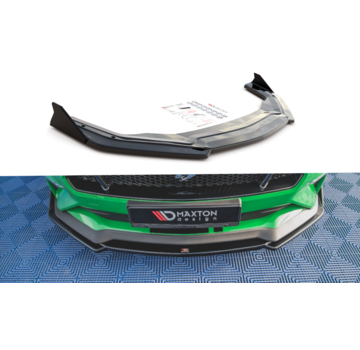 Maxton Design Maxton Design Front Splitter V.2 + Flaps Ford Mustang GT Mk6 Facelift