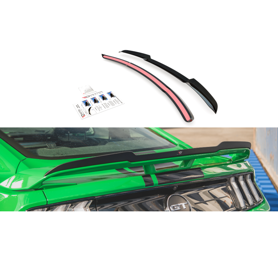 Maxton Design Spoiler Cap Ford Mustang GT Mk6 Facelift