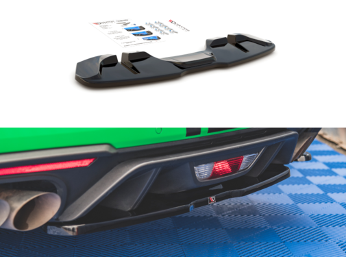 Maxton Design Maxton Design Central Rear Splitter Ford Mustang GT Mk6 Facelift