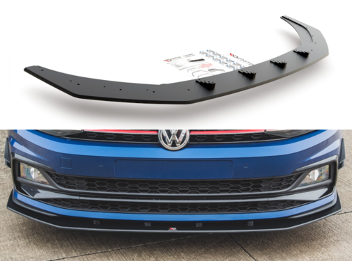 Maxton Design Maxton Design Racing Durability Front Splitter Volkswagen Polo GTI Mk6