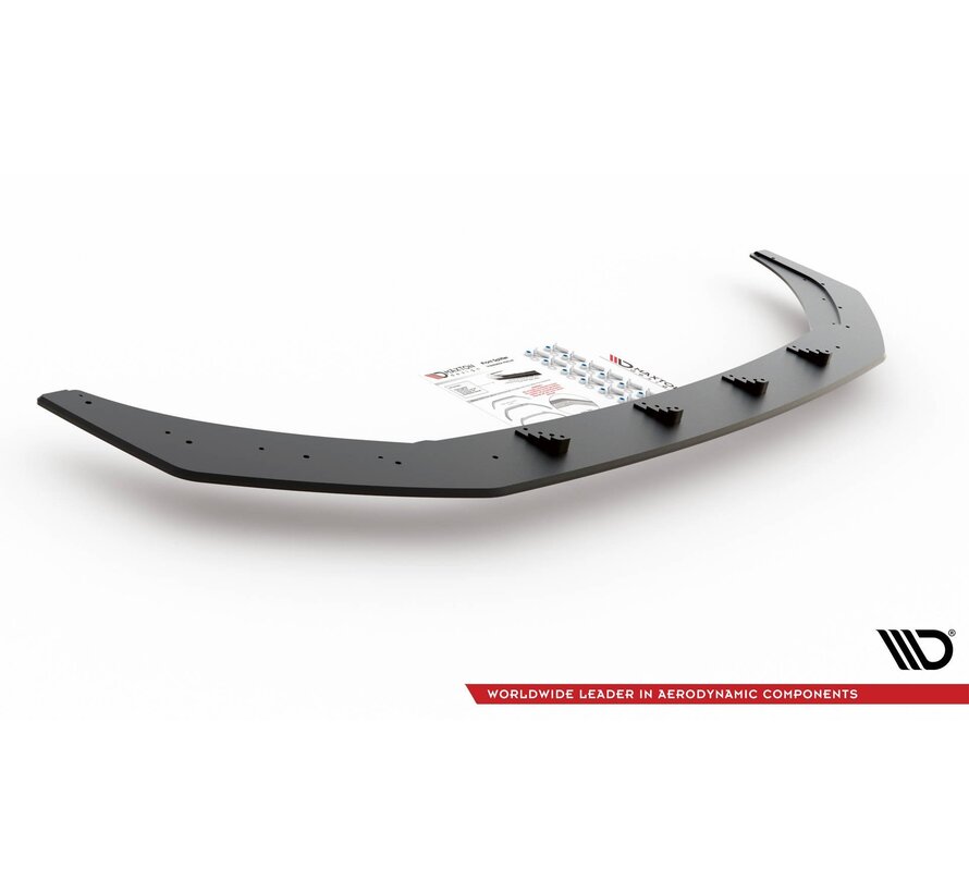 Maxton Design Racing Durability Front Splitter Volkswagen Polo GTI Mk6