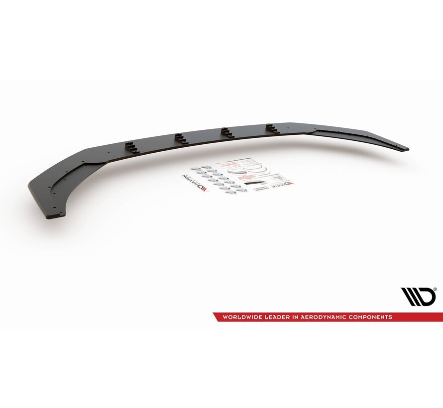 Maxton Design Racing Durability Front Splitter Volkswagen Polo GTI Mk6