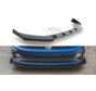 Maxton Design Racing Durability Front Splitter + Flaps Volkswagen Polo GTI Mk6