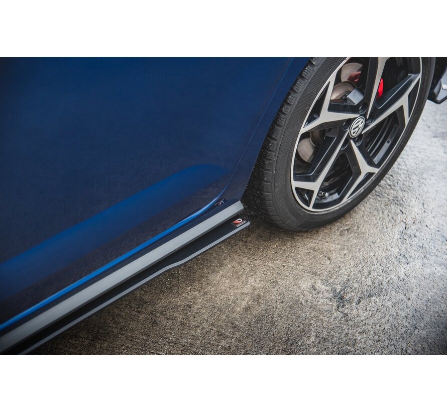 Maxton Design Racing Durability Side Skirts Diffusers Volkswagen Polo GTI Mk6