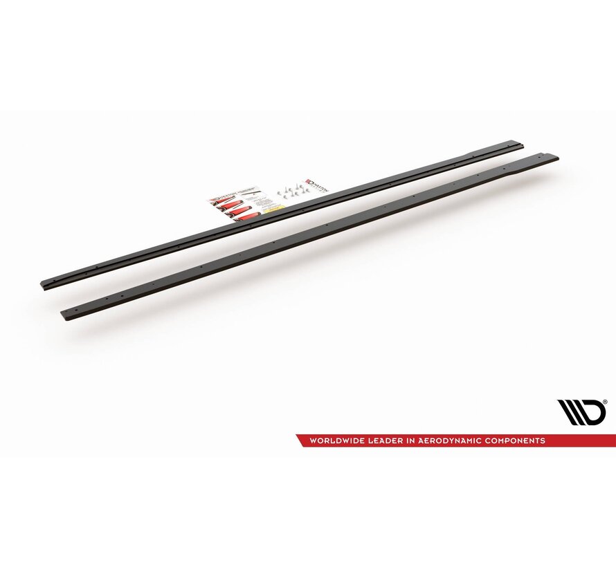 Maxton Design Racing Durability Side Skirts Diffusers Volkswagen Polo GTI Mk6