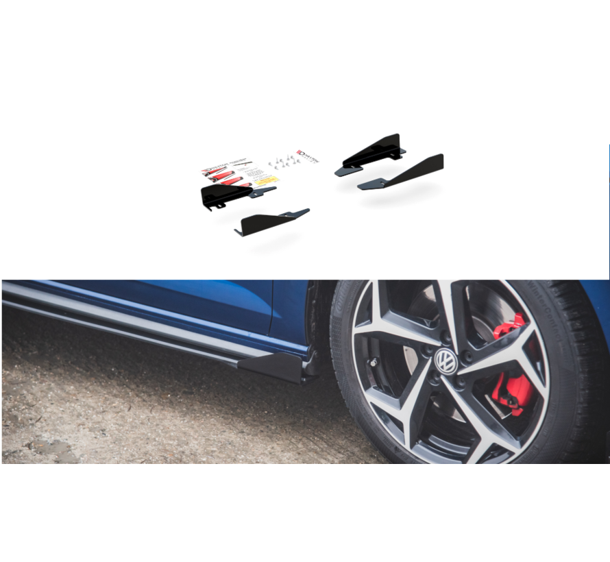 Maxton Design Side Flaps Volkswagen Polo GTI Mk6