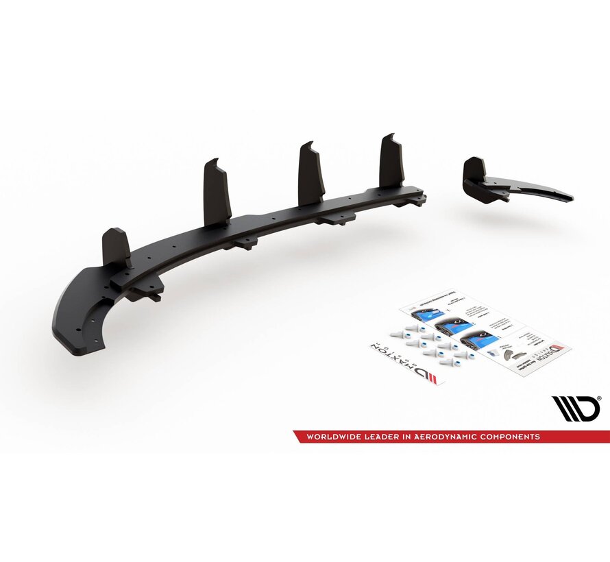 Maxton Design Racing Durability Rear Valance Volkswagen Polo GTI Mk6