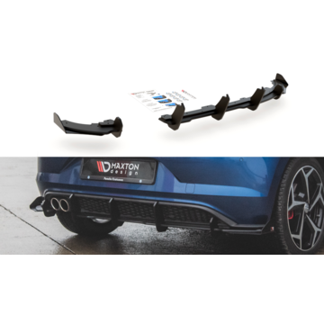 Maxton Design Maxton Design Racing Durability Rear Valance + Flaps Volkswagen Polo GTI Mk6