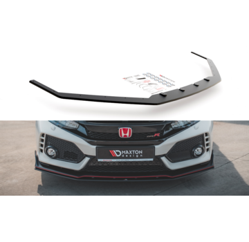 Maxton Design Maxton Design Racing Durability Front Splitter V.2 Honda Civic X Type-R