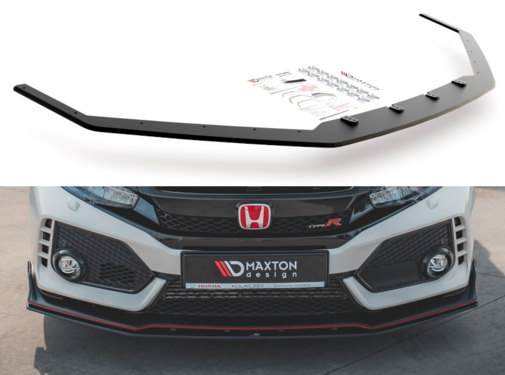 Maxton Design Maxton Design Racing Durability Front Splitter V.2 Honda Civic X Type-R