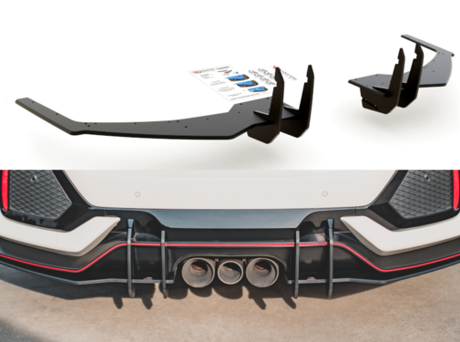 Maxton Design Maxton Design Racing Durability Rear Valance V.2 Honda Civic X Type R