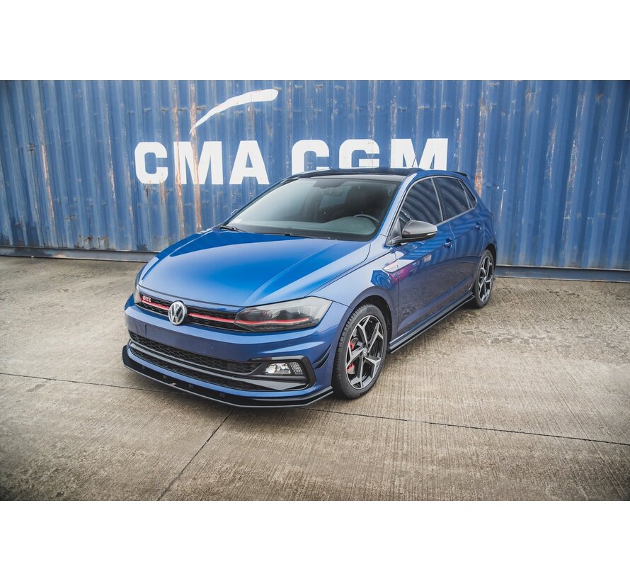 Maxton Design Racing Durability Front Splitter Volkswagen Polo GTI Mk6