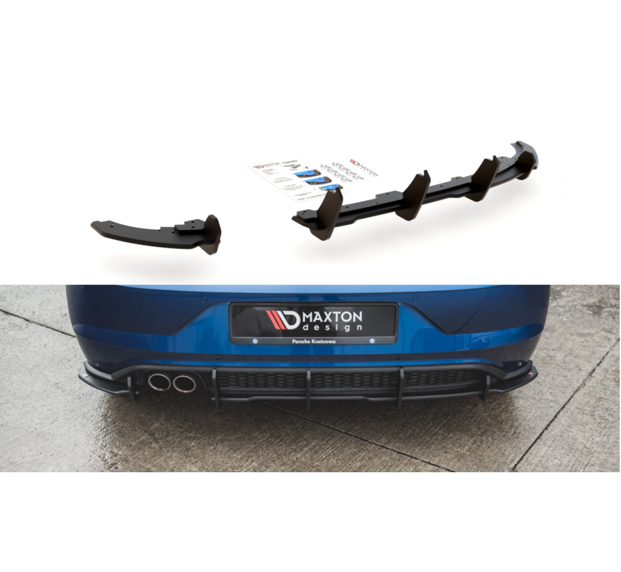 Maxton Design Racing Durability Rear Valance Volkswagen Polo GTI Mk6
