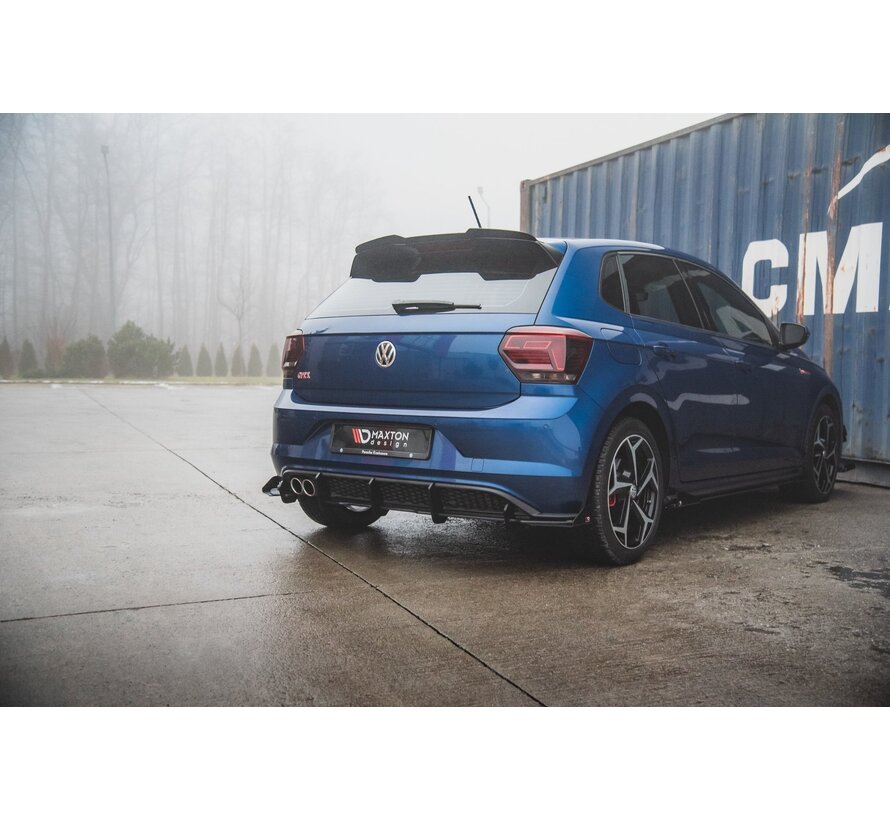 Maxton Design Racing Durability Rear Valance + Flaps Volkswagen Polo GTI Mk6