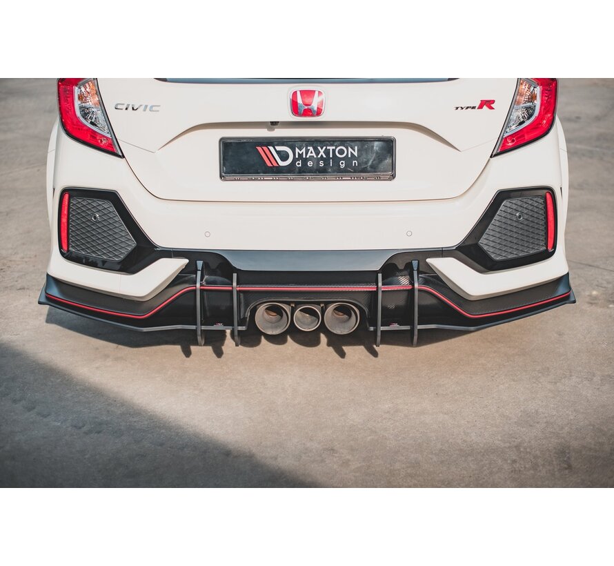 Maxton Design Racing Durability Rear Valance V.2 Honda Civic X Type R