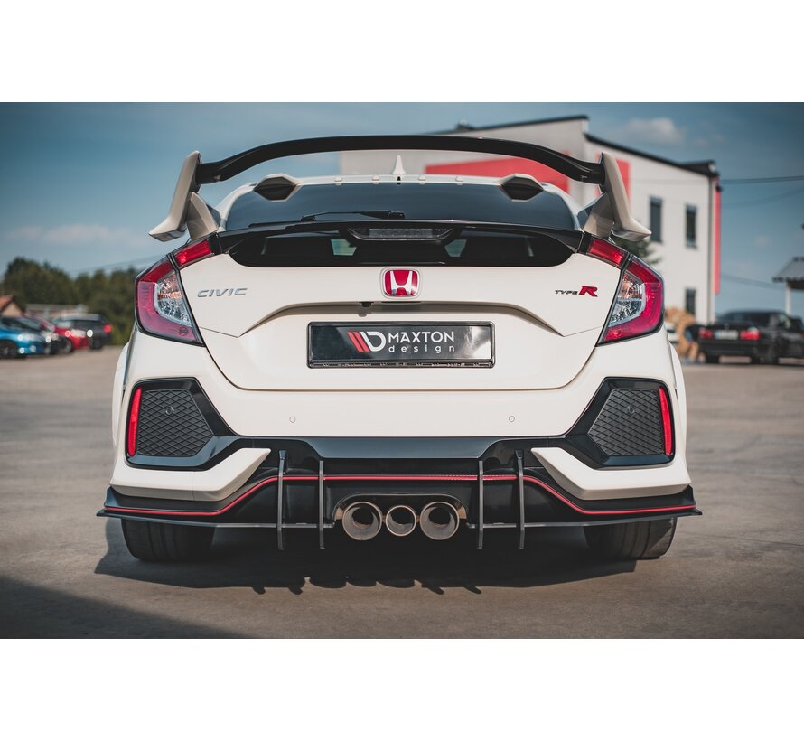 Maxton Design Racing Durability Rear Valance V.2 Honda Civic X Type R