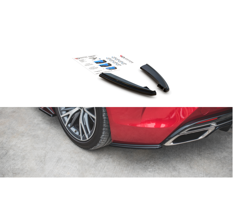 Maxton Design Rear Side Splitters Lexus LC 500