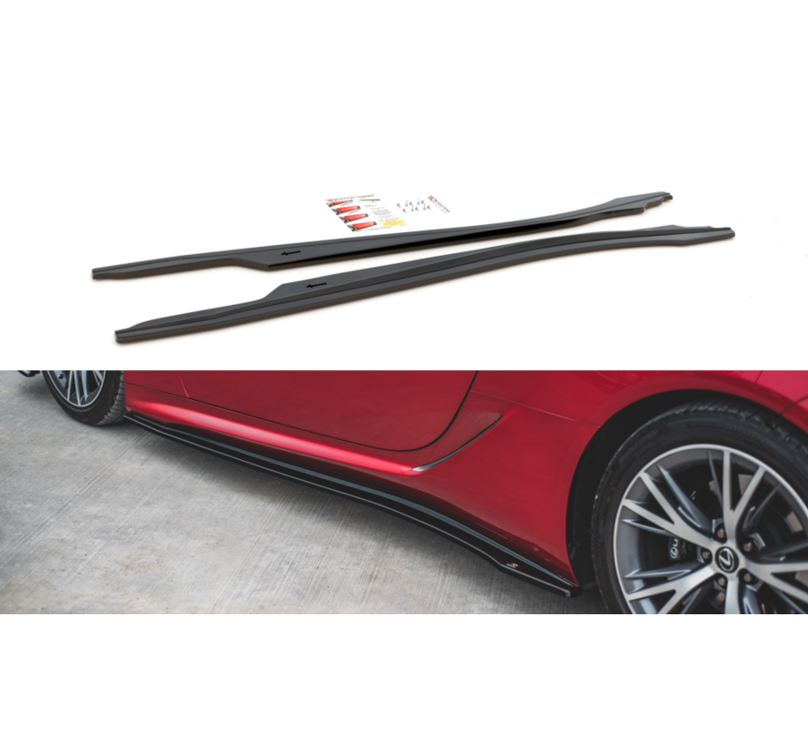 Maxton Design Side Skirts Diffusers Lexus LC 500