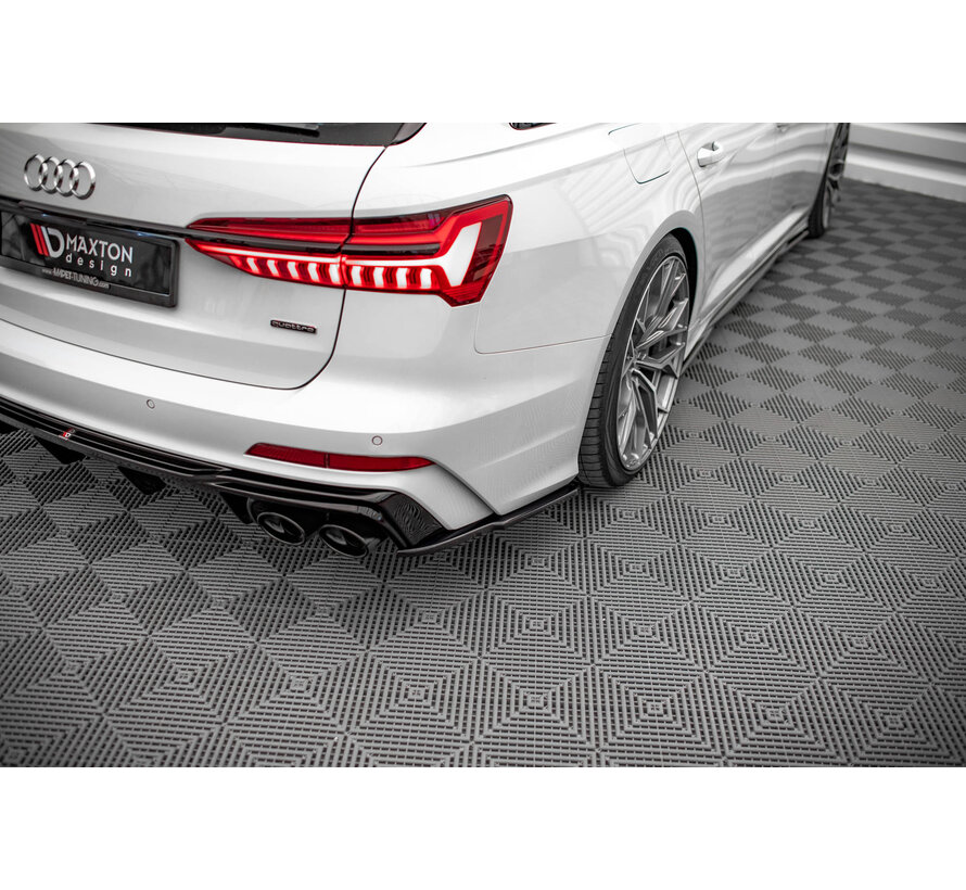 Maxton Design Rear Side Splitters Audi A6 S-Line / S6 C8