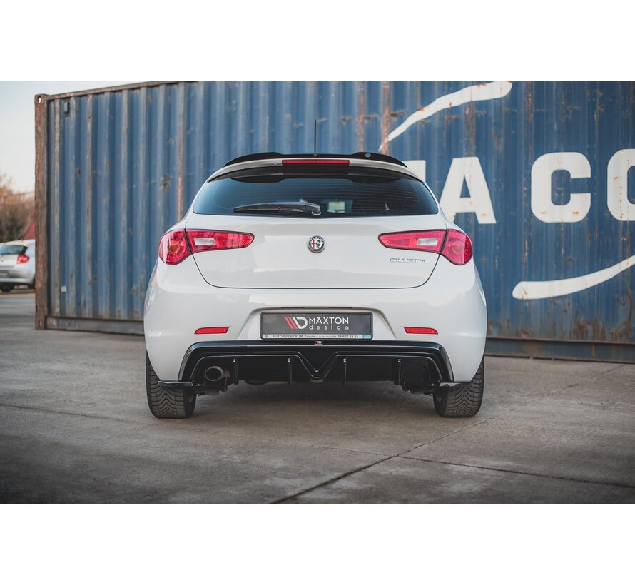 Maxton Design Rear Valance Alfa Romeo Giulietta Facelift (Single Exhaust Version)