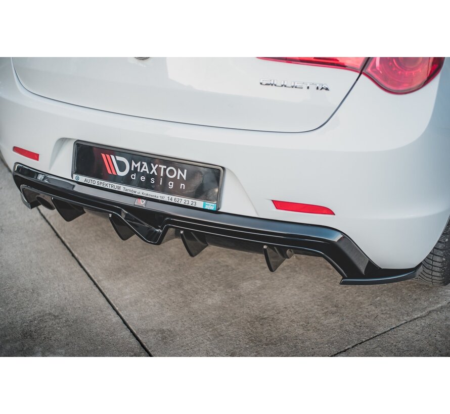 Maxton Design Rear Valance Alfa Romeo Giulietta Facelift (Single Exhaust Version)